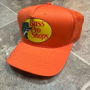 Bass Pro Shops Vibrant Orange Cap